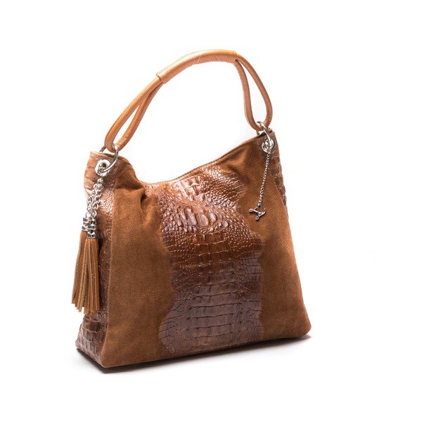 Kabelka Snake Cognac-image-2