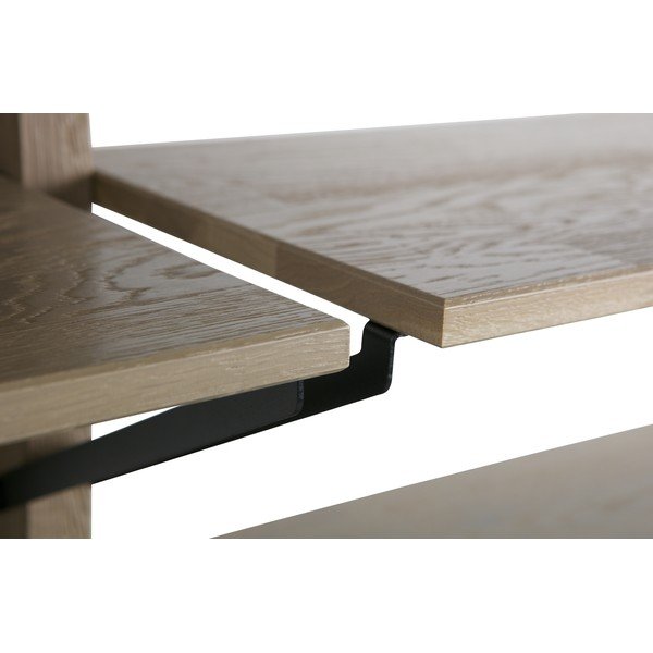 Police z dubového dřeva k nástěnné sestavě WOOOD Gyan-image-1