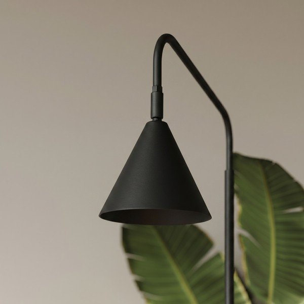 Černá ocelová stojací lampa s ohybatelnou konstrukcí (výška 165 cm) Zylo – Sollux-image-4