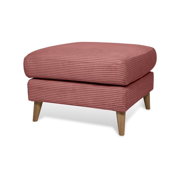 Růžová manšestrová podnožka Paris – Scandic-image-2