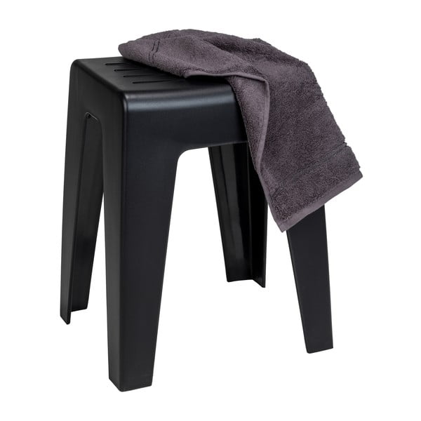 Černá sprchová stolička Wenko Kumba-image-3