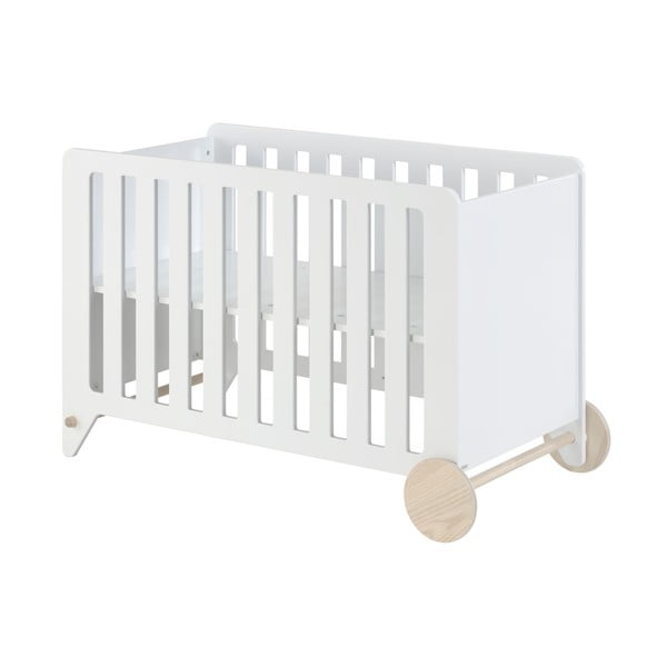 Bílá dětská postýlka Kave Home Nunila, 120 x 60 cm-image-3