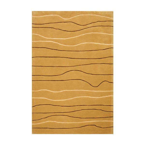 Ručně tkaný koberec Tufting, 140x200 cm, capuccino