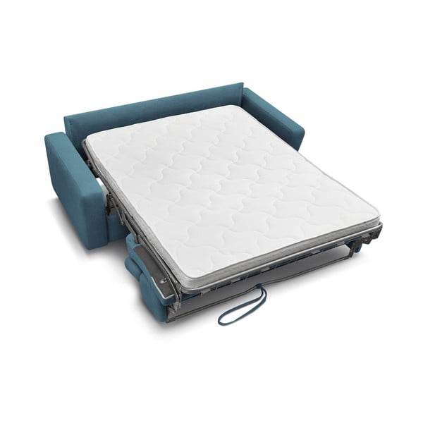 Modrá rozkládací pohovka 195 cm Monaco – Bobochic Paris-image-4