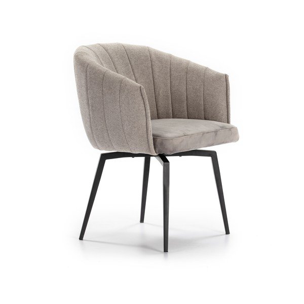 Šedé křeslo Marckeric Carina