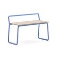 Modrá/v přírodní barvě lavice Tinn – Kave Home