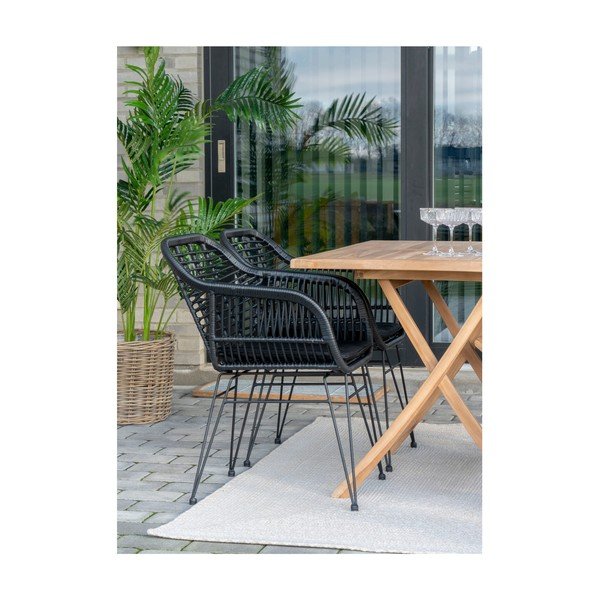 Krémový venkovní koberec z recyklovaných vláken 200x300 cm Menorca – House Nordic-image-2