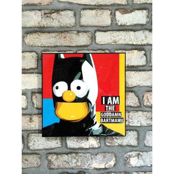 Obraz I am the goddamn bartman!