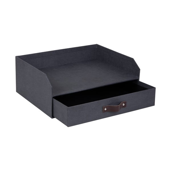 Kartonový organizér na dokumenty se zásuvkou Walter – Bigso Box of Sweden-image-3