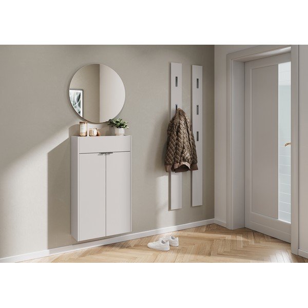 Krémová závěsná skříňka 56x97x22 cm Ameca – Germania-image-1