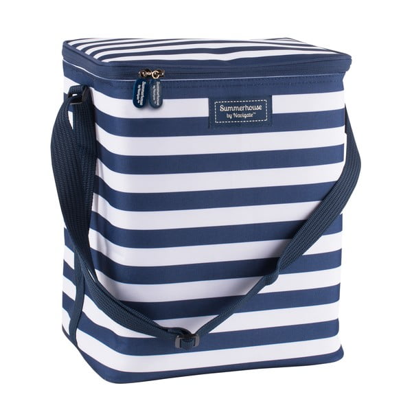 Pruhovaná chladící taška Navigate Upright, 20 l