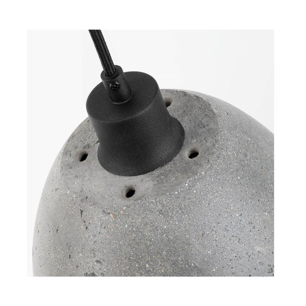 Závěsné betonové svítidlo Citylights Malaga, ⌀ 21 cm-image-2