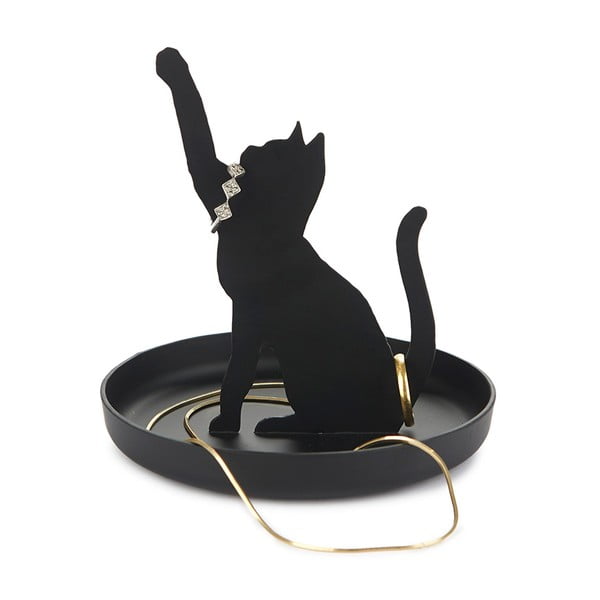 Kovový talířek na šperky Feline – Balvi