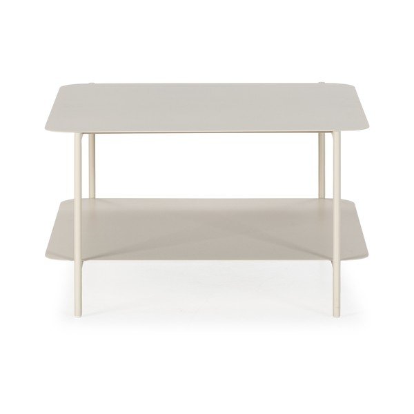 Krémový kovový konferenční stolek 70x73 cm Beatrix – MOME-image-2