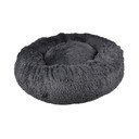 Tmavě šedý pelíšek pro psa ø 75 cm – Love Story
