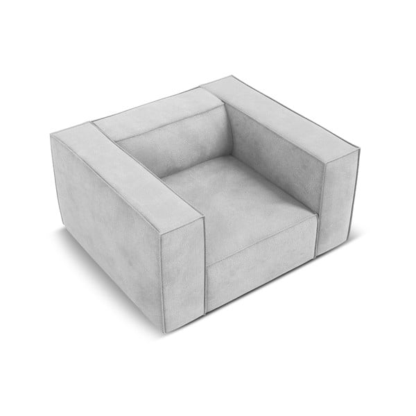Světle šedé křeslo Madame – Windsor & Co Sofas-image-3