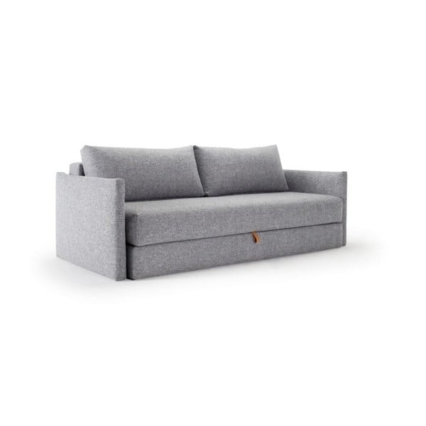 Šedá rozkládací pohovka Innovation Tripi Twist Granite-image-2