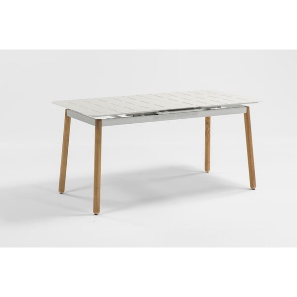 Set kovového zahradního nábytku v bílé a olivově zelené barvě Ezeis Alicante-image-3