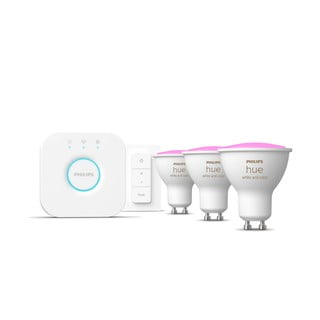 Smart startovací balíček 5 ks GU10, 6 W White and color ambiance – Philips Hue