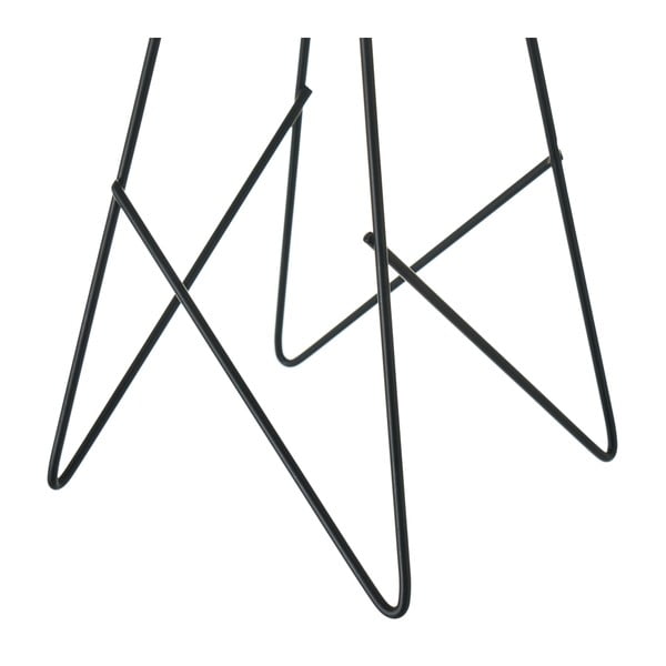 Černo-krémová stolní lampa s textilním stínidlem (výška 38,5 cm) – Casa Selección-image-3