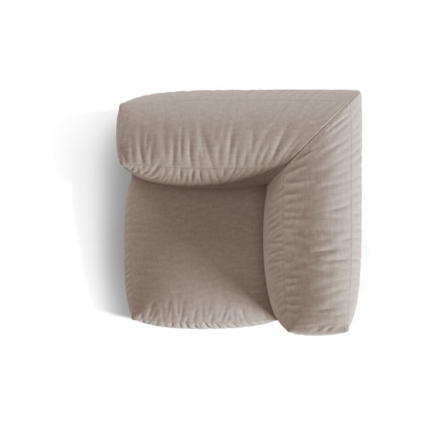 Béžový modul pohovky (variabilní roh) Martina – Micadoni Home-image-3