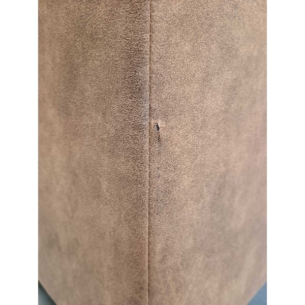 Koňakově hnědá rohová pohovka z imitace kůže (levý roh/do "U") Copenhagen - II. jakost – Scandic-image-3