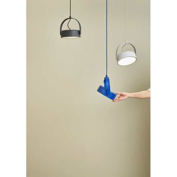 Modré závěsné svítidlo Stage – Hübsch-image-1