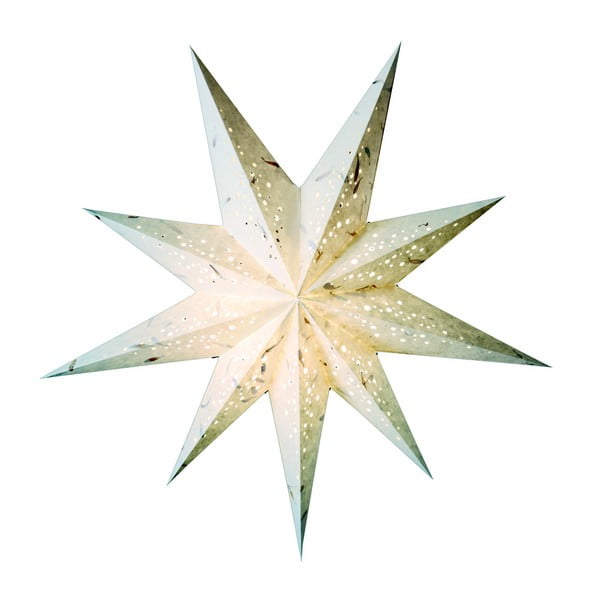 Dekorativní hvězda Spumante White, 60 cm