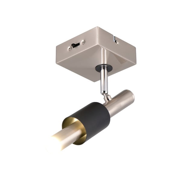 Černé/ve stříbrné barvě LED bodové svítidlo 20,5x10 cm Ikaris – Trio Select-image-4