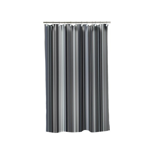 Sprchový závěs Ultimate black, 180x200 cm