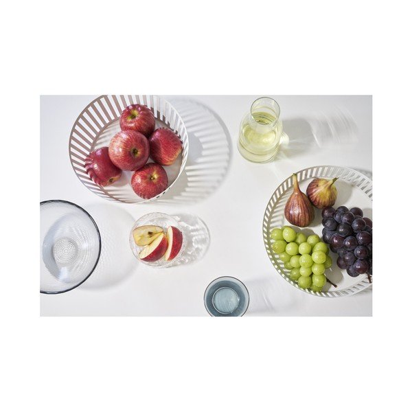 Bílá mísa na ovoce YAMAZAKI Tower, ⌀ 21,5 cm-image-3