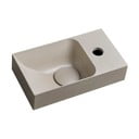 Světle šedé betonové umývátko 31x17 cm Piccolino – Sapho