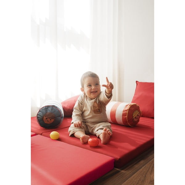 Sametový dětský polštářek Stripes – Playmobil-image-4