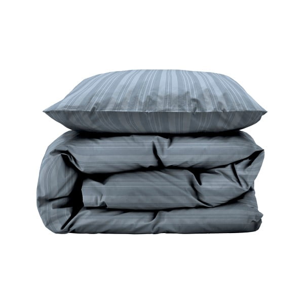 Světle modré damaškové povlečení na jednolůžko 140x200 cm Noble – Södahl-image-2