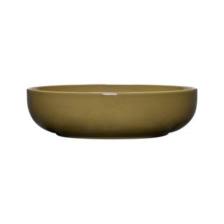 Khaki servírovací miska z kameniny ø 28 cm Amare – Hübsch