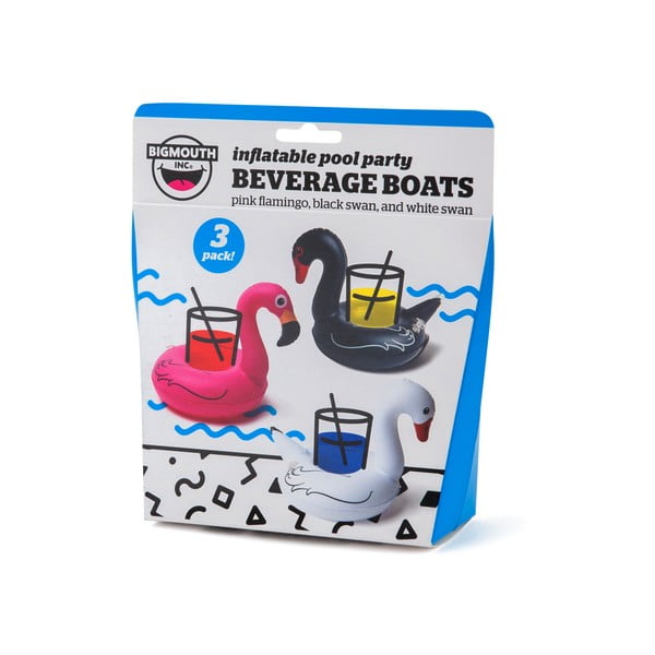 Sada 3 nafukovacích kruhů na nápoje Big Mouth Inc. Birds-image-1