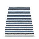 Modro-krémový vnitřní a venkovní koberec 70x120 cm Teo Denim – Pappelina