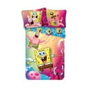 Bavlněné dětské povlečení na jednolůžko 140x200 cm Sponge Bob – Jerry Fabrics