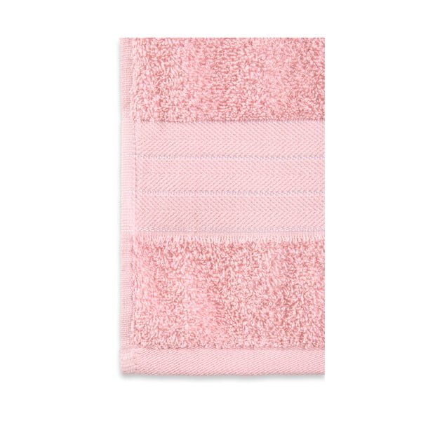 Růžové froté bavlněné osušky v sadě 2 ks 70x140 cm – Good Morning-image-2