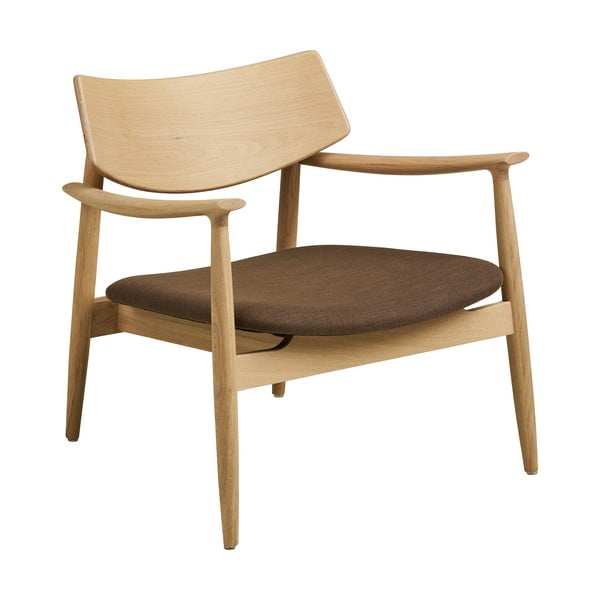 Hnědé křeslo Olvera – House Nordic