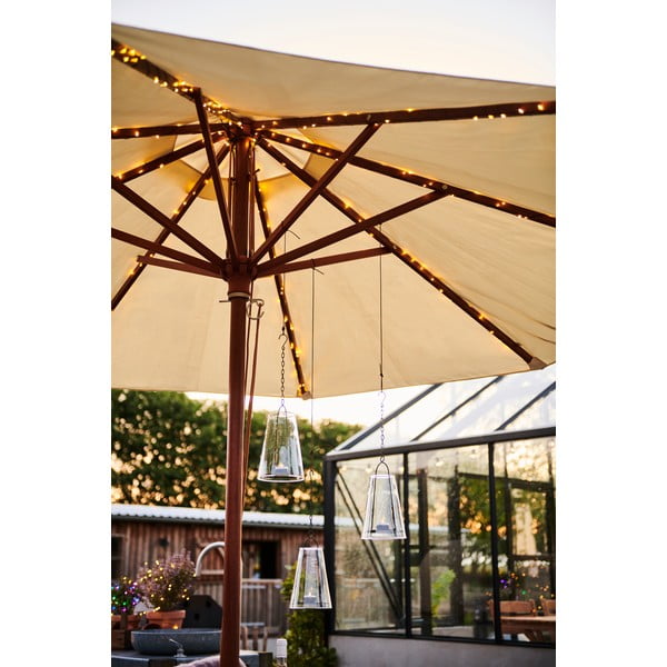 Solární světelný řetěz počet žárovek 96 ks délka 150 cm Knirke Parasol – Sirius