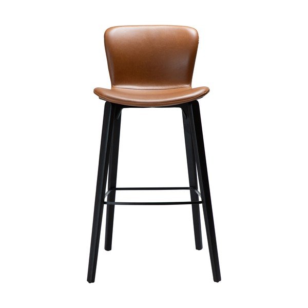 Hnědá barová židle (výška sedáku 78 cm) Paragon – DAN-FORM Denmark-image-1