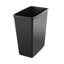 Černý plastový odpadkový koš 40 l – Addis