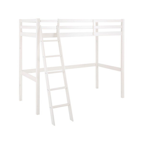 Bílá vyvýšená postel z borovicového dřeva Støraa Alpi2-image-2