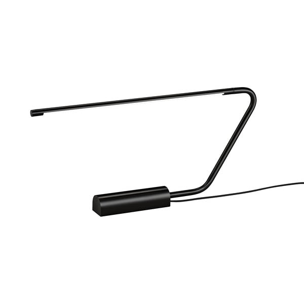 Černá LED stolní lampa (výška 33 cm) Olea – Trio Select