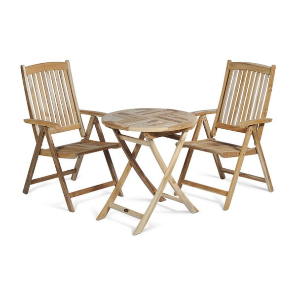 Zahradní židle z teakového dřeva Garden Pleasure Java-image-1