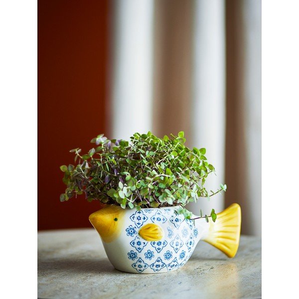 Kameninový obal na květináč Wrenna – Bloomingville-image-1
