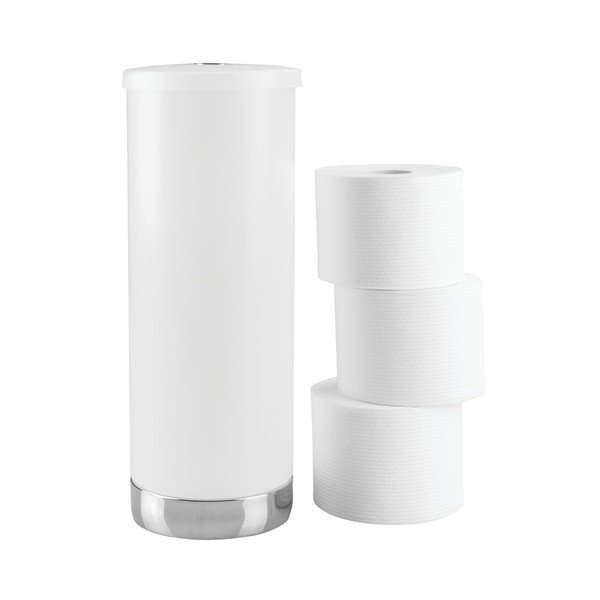 Transparentní úložný box na toaletní papír iDesign Aria-image-1