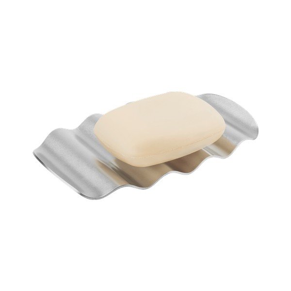 Mýdlenka z nerezové oceli ve stříbrné barvě Olbi – noo.ma