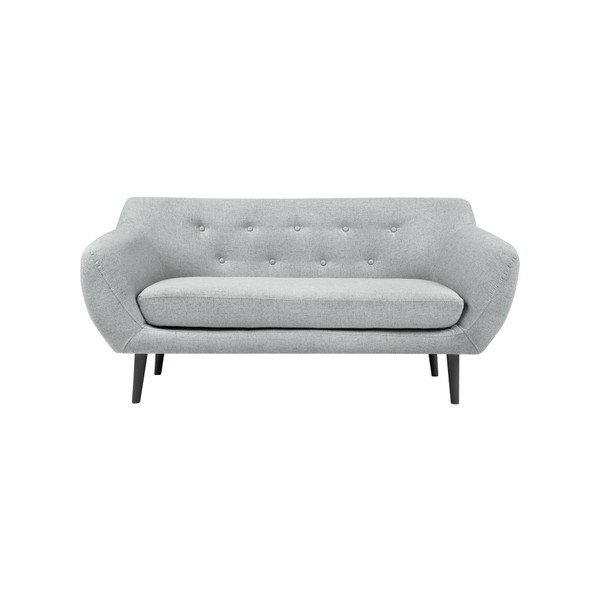 Světle šedá pohovka Mazzini Sofas Piemont, 158 cm-image-2